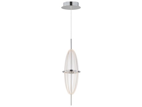 ET 1-Light Polished Chrome Mini Pendant