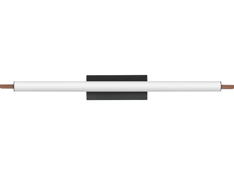 ET2 Joist 1-Light Walnut Black Vanity Light
