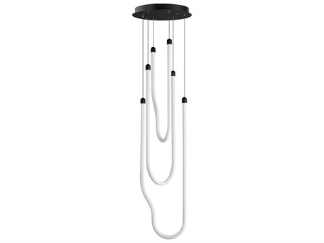 ET2 Soleil 3-Light Black Linear Pendant