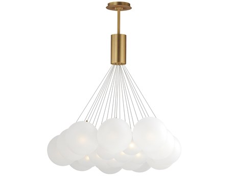 ET2 Burst 20-Light Gold Globe Pendant