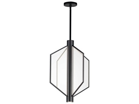 ET2 Telstar 4-Light Black LED Linear Pendant