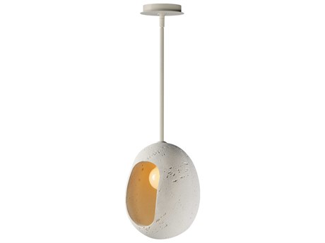 ET 1-Light Chaulk White Mini Pendant