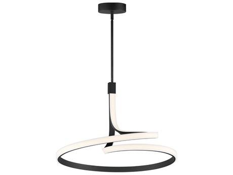 ET2 Serpentine 1-Light Black Pendant