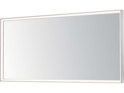 ET2 Bevel Brushed Black Rectangular Wall Mirror | ET2E42063BBK