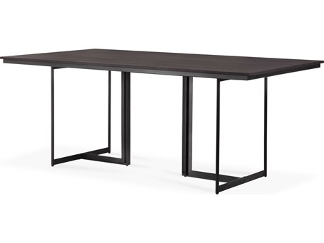 Ethnicraft Tacet Teak Dark Brown Dining Table