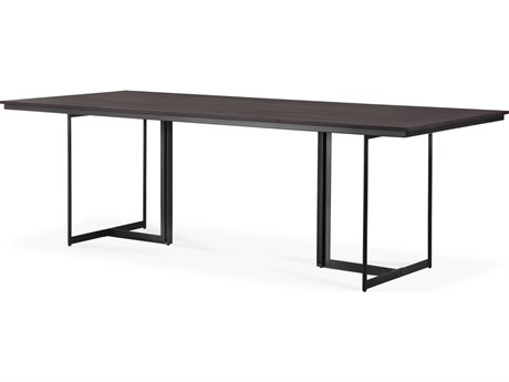 Ethnicraft Tacet Teak Dark Brown Dining Table