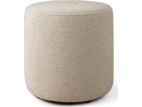 Ethnicraft Barrow Off White Pouf