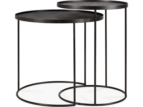 Ethnicraft Tray Side Table Set