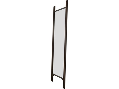 Ethnicraft Pi Mahogany Dark Brown Pi Floor Mirror