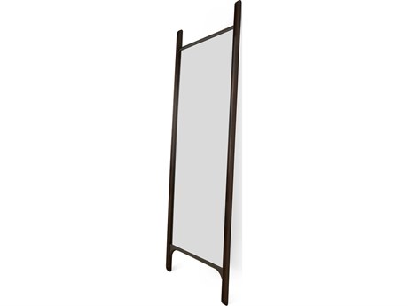 Ethnicraft Pi Mahogany Dark Brown Pi Floor Mirror