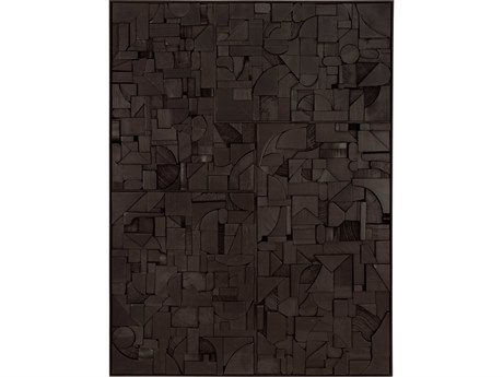 Ethnicraft Bricks Black Wall Art