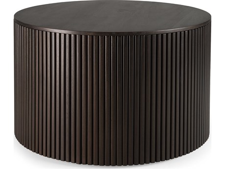 Ethnicraft Roller Max Mahogany Dark Brown Coffee Table