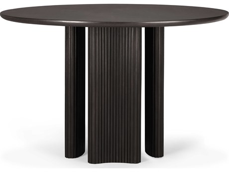 Ethnicraft Roller Max Mahogany Dark Brown Dining Table