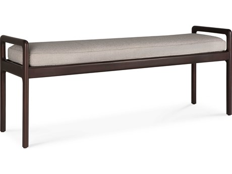 Ethnicraft Jack Mahogany Dark Brown Bench