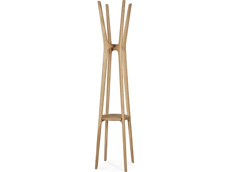 Ethnicraft Pi Oak Pi Coat Stand