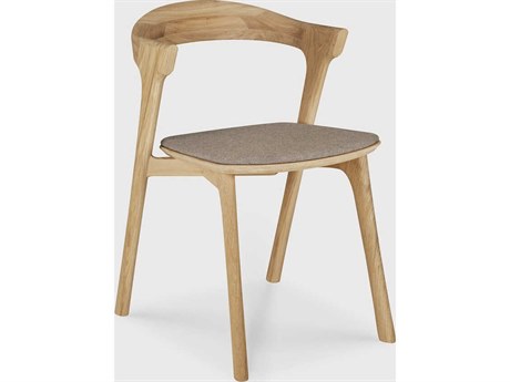 Ethnicraft Bok Oak and Warm Grey Dining Chair
