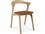 Ethnicraft Oak and Sienna Leather Dining Chair  ETH51483