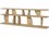 Ethnicraft Teak Dark Brown Sofa Console  ETH10507
