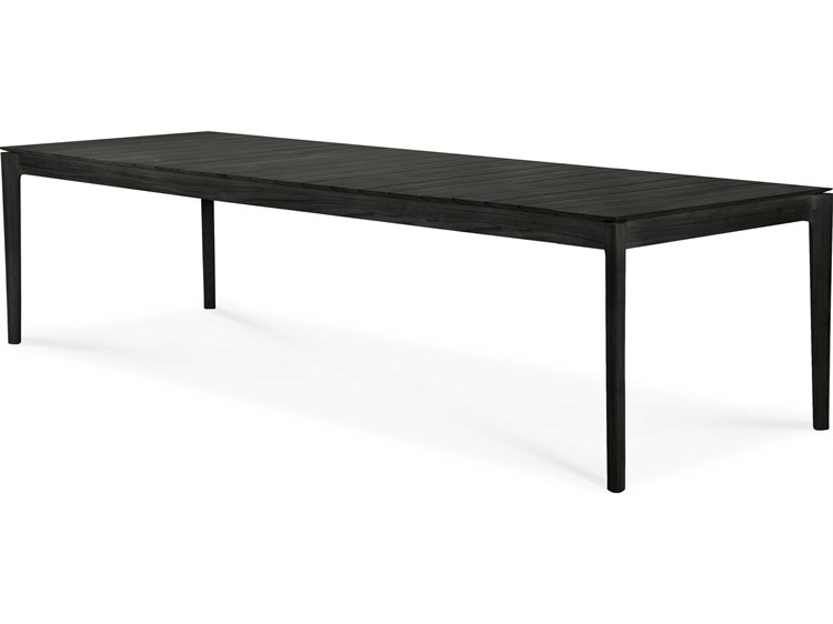 Ethnicraft Outdoor Bok Teak Black Dining Table