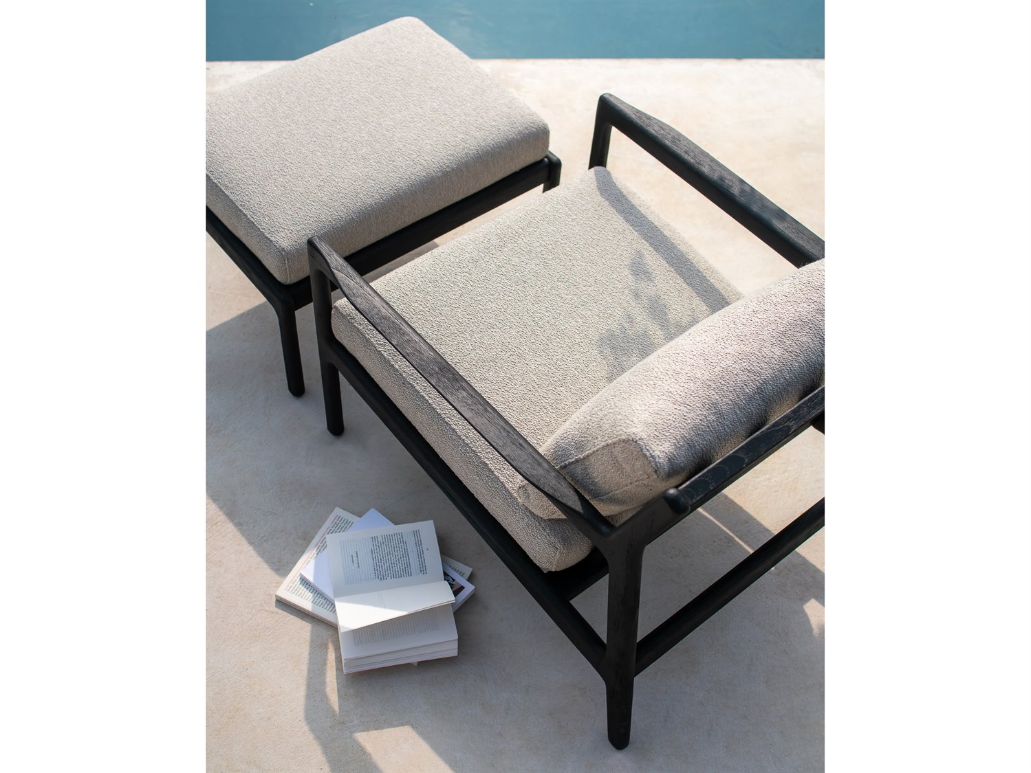 Ethnicraft Outdoor Jack Teak Lounge Set