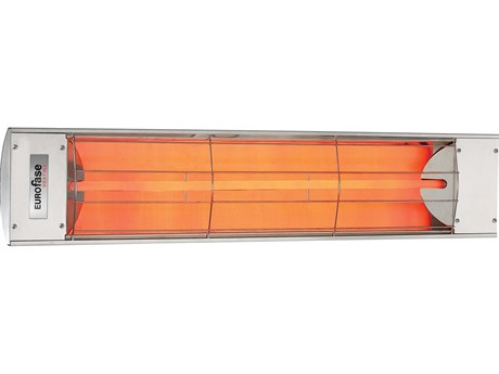 Eurofase Heating 304 Stainless Steel 39 Inch Single Element 2000 Watt 208V Electric Outdoor Patio Heater