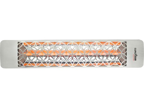 Eurofase Heating 304 Stainless Steel 39 Inch Single Element 2000 Watt 208V Electric Outdoor Heater