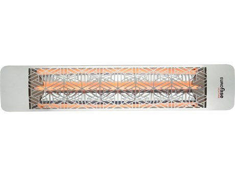 Eurofase Heating 304 Stainless Steel 39 Inch Single Element 2000 Watt 208V Electric Outdoor Patio Heater