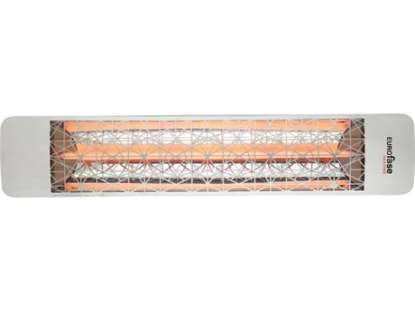 Eurofase Heating 304 Stainless Steel 39 Inch Single Element 2000 Watt 208V Electric Patio Heater