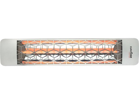 Eurofase Heating 304 Stainless Steel 39 Inch Single Element 2000 Watt 208V Electric Outdoor Patio Heater
