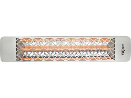 Eurofase Heating EF25480SMG Single Element 39 Inch 2500 Watt Marine Grade Electric Patio Heater