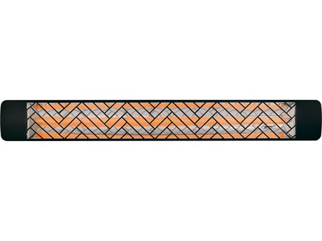 Eurofase Heating 304 Stainless Steel 61 Inch Single Element 3000 Watt 208V Electric Patio Heater