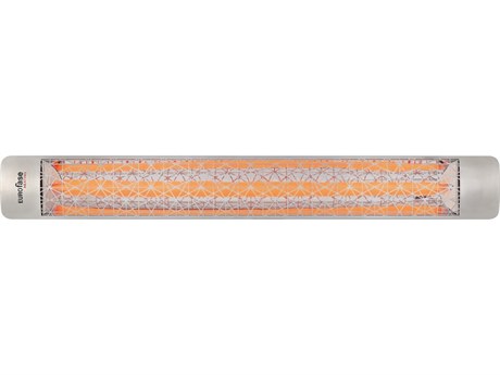 Eurofase Heating 304 Stainless Steel 61 Inch Single Element 3000 Watt 208V Electric Outdoor Patio Heater