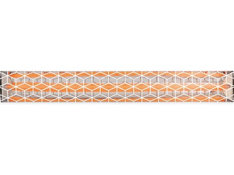 Eurofase Heating 304 Stainless Steel 61 Inch Single Element 3000 Watt 240V Electric Patio Heater