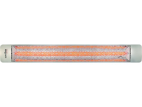 Eurofase Heating 304 Stainless Steel 61 Inch Single Element 3000 Watt 480V Electric Outdoor Heater