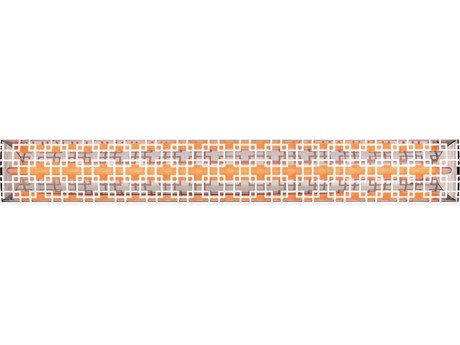 Eurofase Heating 304 Stainless Steel 61 Inch Single Element 3000 Watt 480V Electric Outdoor Heater