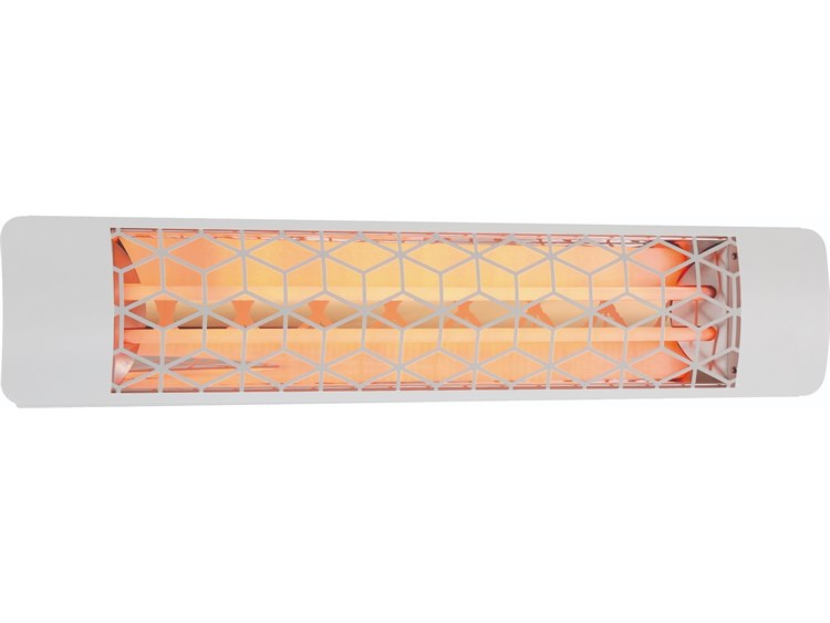 Eurofase Heating 4000 Watt Electric Infrared Dual Element Patio Heater Decor Plate Stella 208V