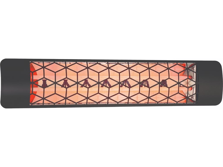 Eurofase Heating 4000 Watt Electric Infrared Dual Element Outdoor Heater Decor Plate Stella 240V
