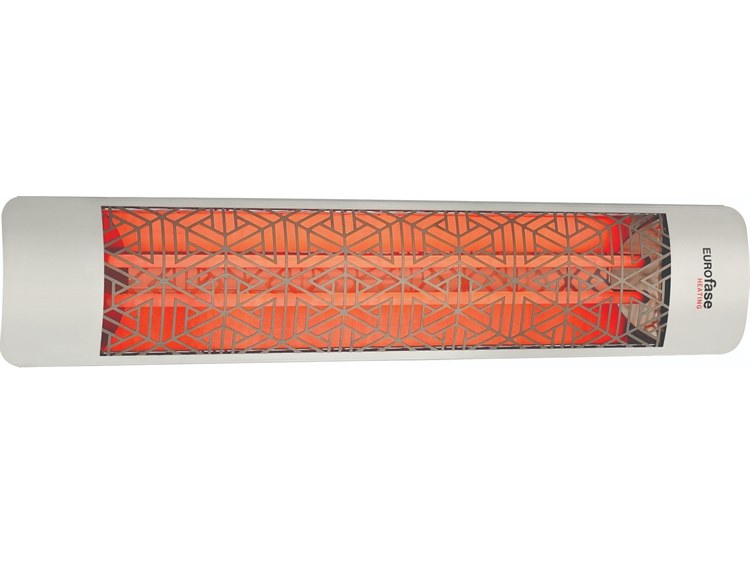 Eurofase Heating 4000 Watt Electric Infrared Dual Element Outdoor Heater Decor Plate Mason 277V