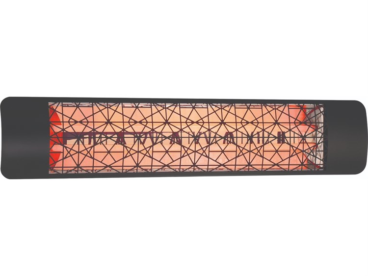 Eurofase Heating 4000 Watt Electric Infrared Dual Element Outdoor Heater Decor Plate Astra 480V