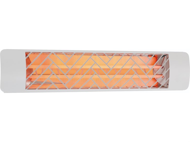 Eurofase Heating 4000 Watt Electric Infrared Dual Element Heater Decor Plate Chevron 480V