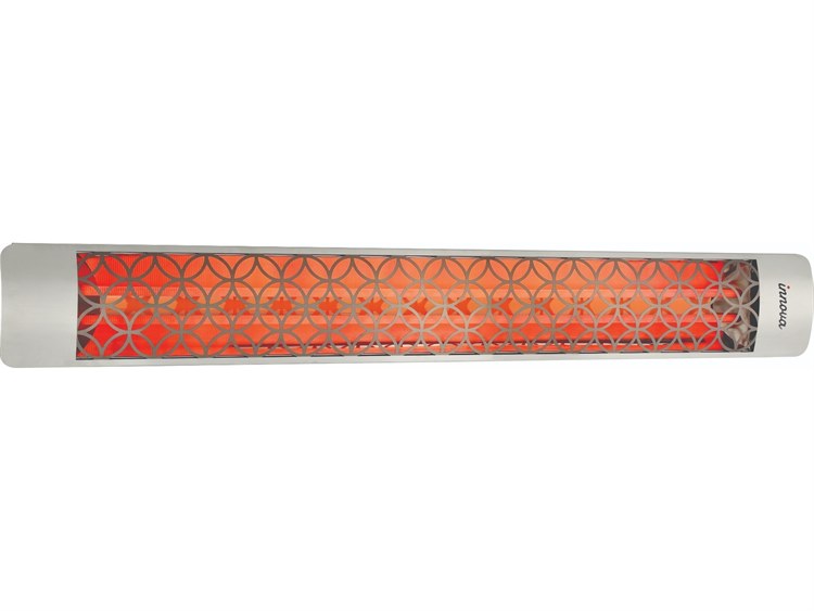Eurofase Heating 6000 Watt Electric Infrared Dual Element Outdoor Patio Heater Decor Plate Clover 277V