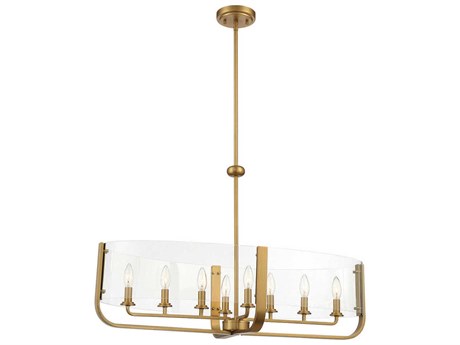 Eurofase Campisi 8-Light Brass Island Pendant