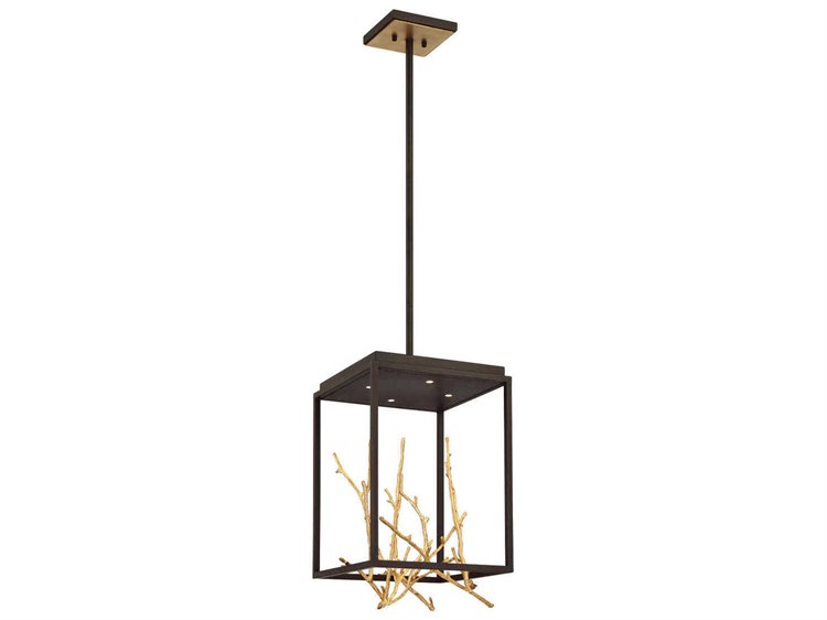 Eurofase Aerie 4-Light Bronze Geometric Pendant