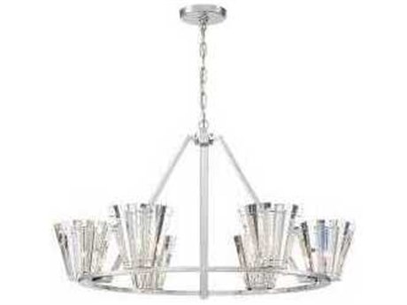 Eurofase Ricca 6-Light Chrome Chandelier