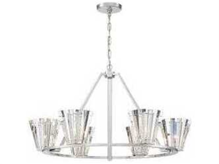 Eurofase Ricca 6-Light Chrome Chandelier