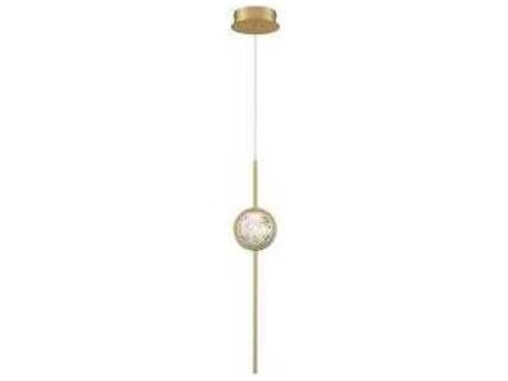 Eurofase Barletta Brass Globe Linear Mini Pendant