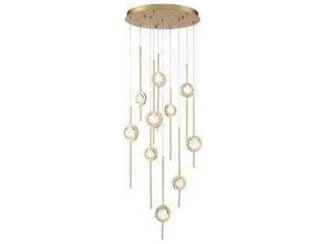 Eurofase Barletta Brass Linear Pendant