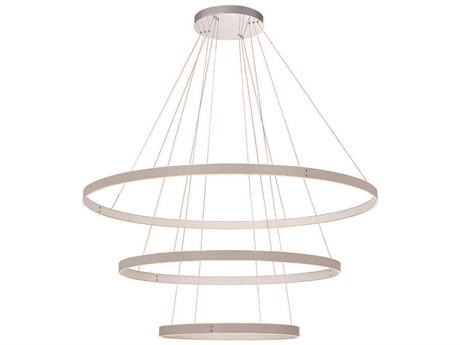 Eurofase Verdura 1-Light Grey White LED Linear Chandelier