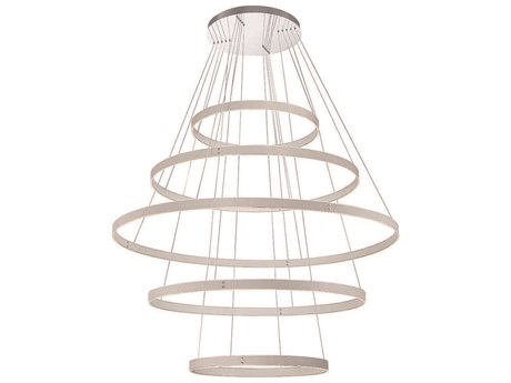 Eurofase Verdura 1-Light Grey White LED Linear Chandelier