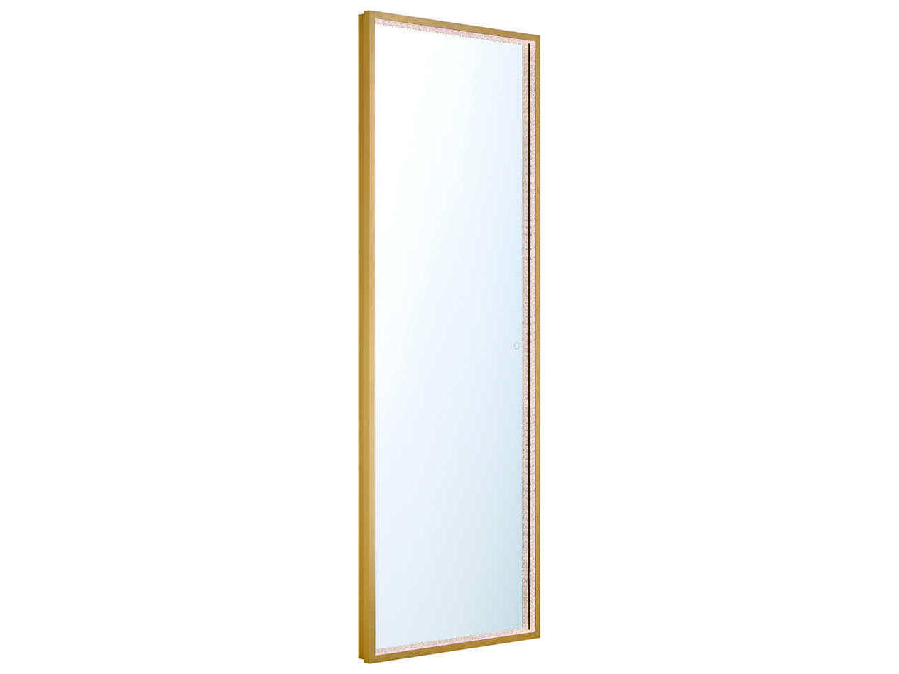 Eurofase Cerissa Gold 24''w X 65''h Rectangular Floor Mirror 